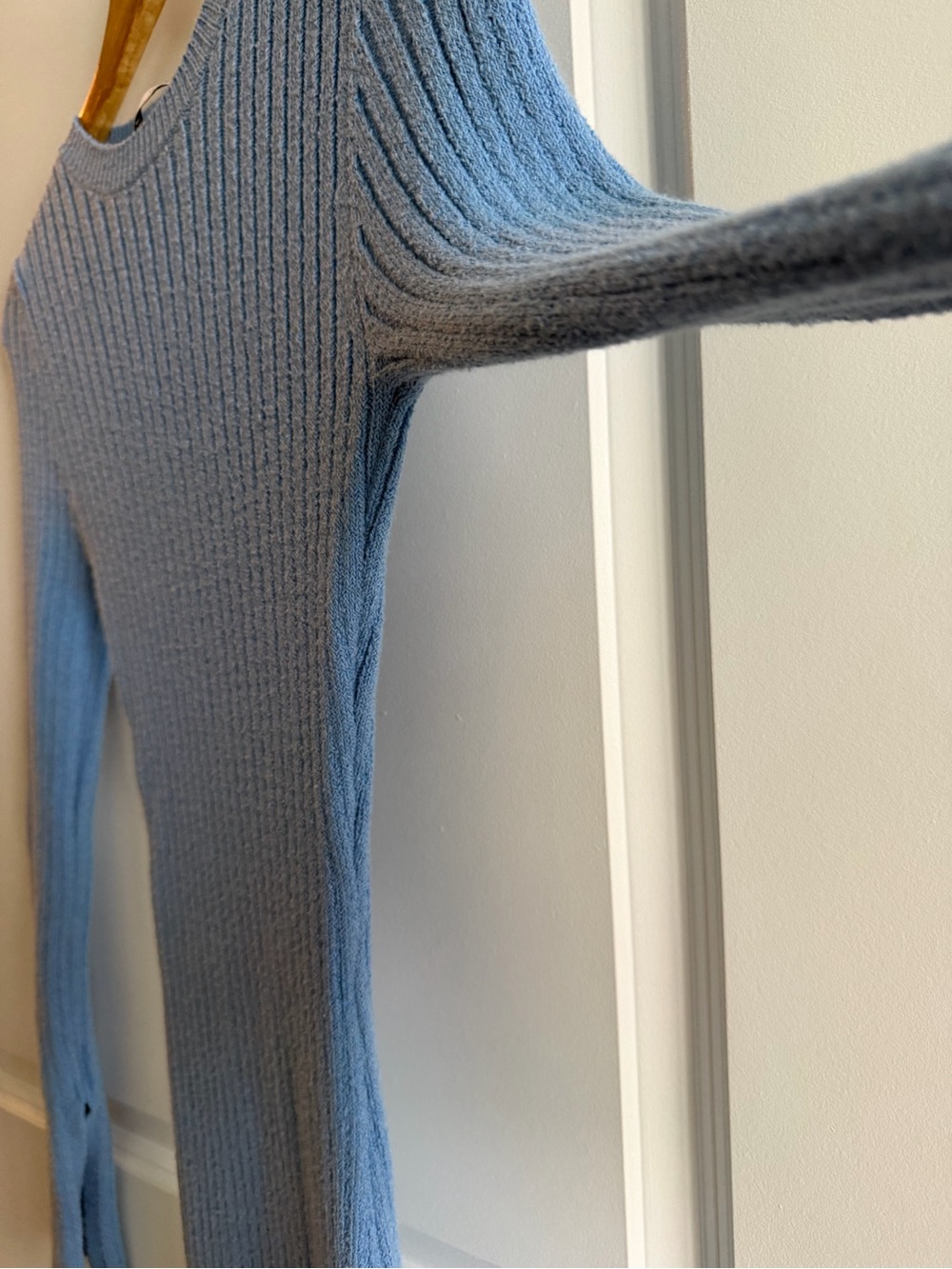 Zara Ribbed Knit Dress - Picture 7 of 10